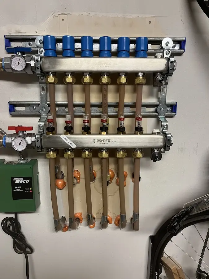 Plumber performing Leak Detection at a residential property in Dawsonville